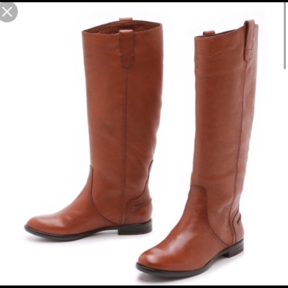 Madewell Archive Leather Riding Boots 8.5